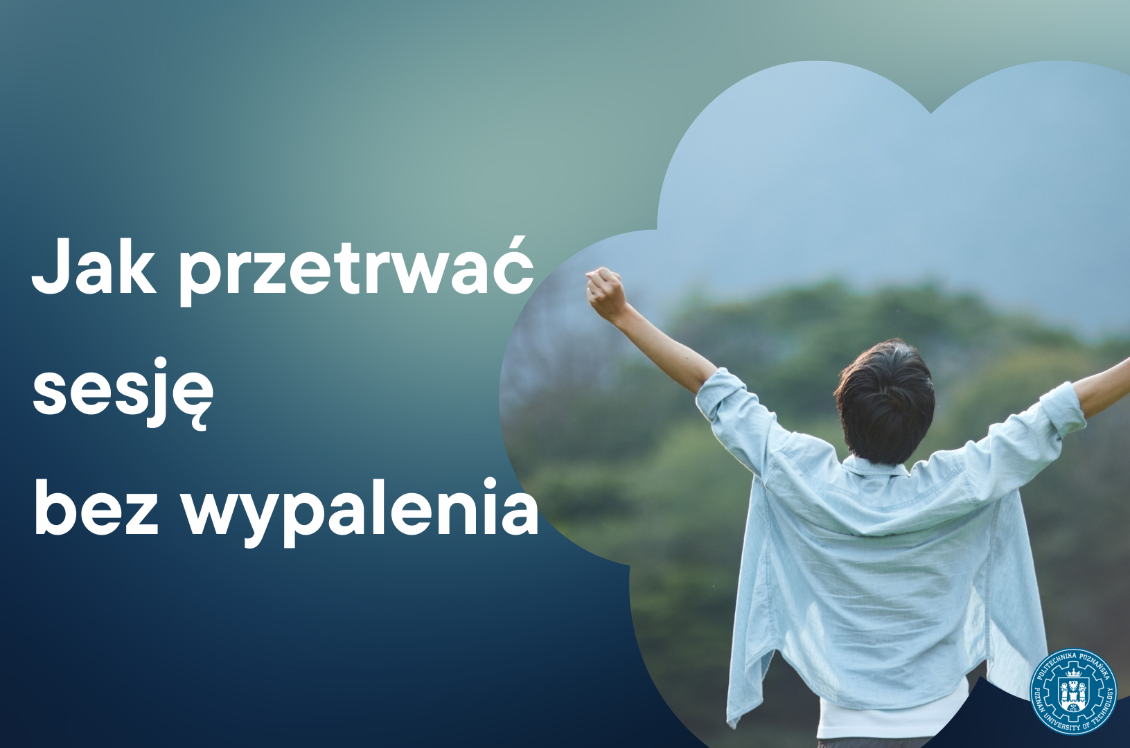człowiek w białej koszuli stojący tyłem i wznoszacy ręce