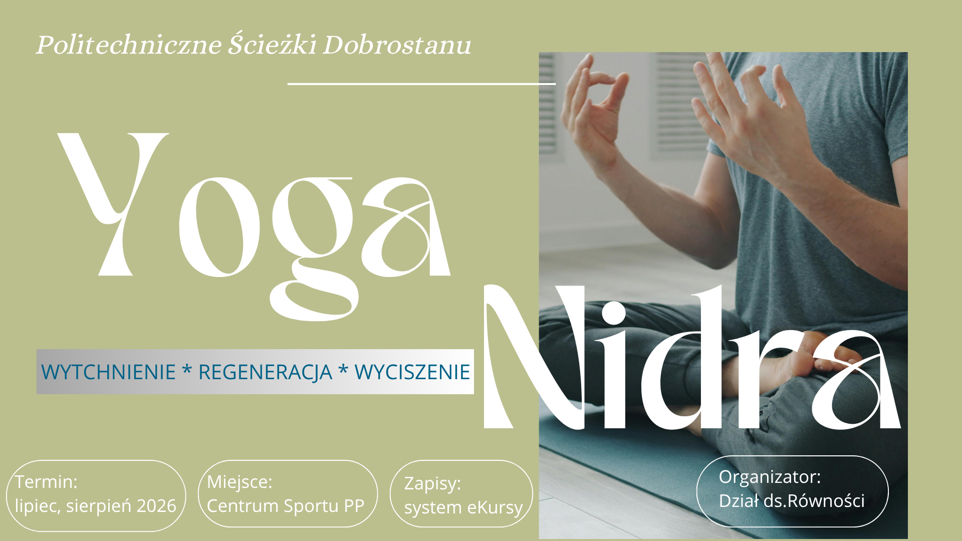 plakat Joga Nidra