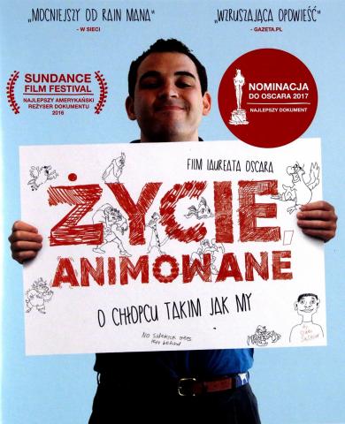 Plakat filmu życie animowane