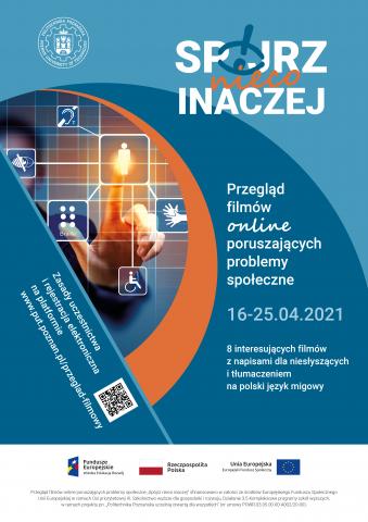 Plakat spójrz nieco inaczej