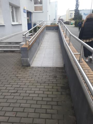 Podjazd do Domu Studenta nr 3 (DS.3)