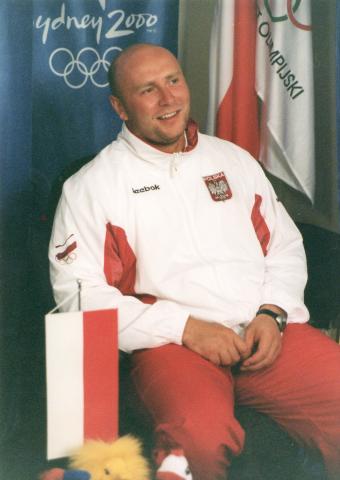 Uśmiechnięty Szymon Ziółkowski w Sydney